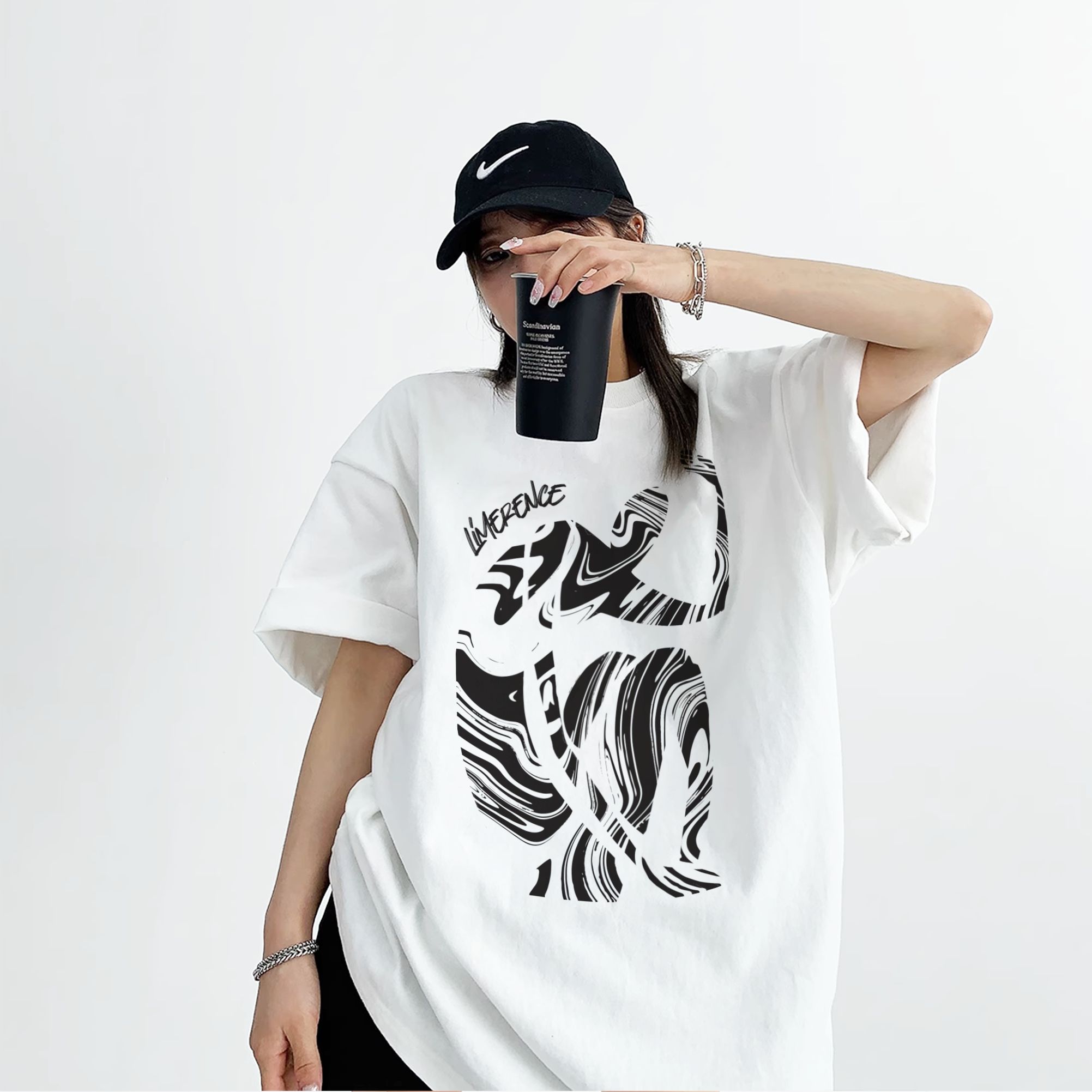 Áo thun form rộng LIMERENCE - Basic Tee Lonely cotton cao cấp co giãn, dày dặn Local Brand