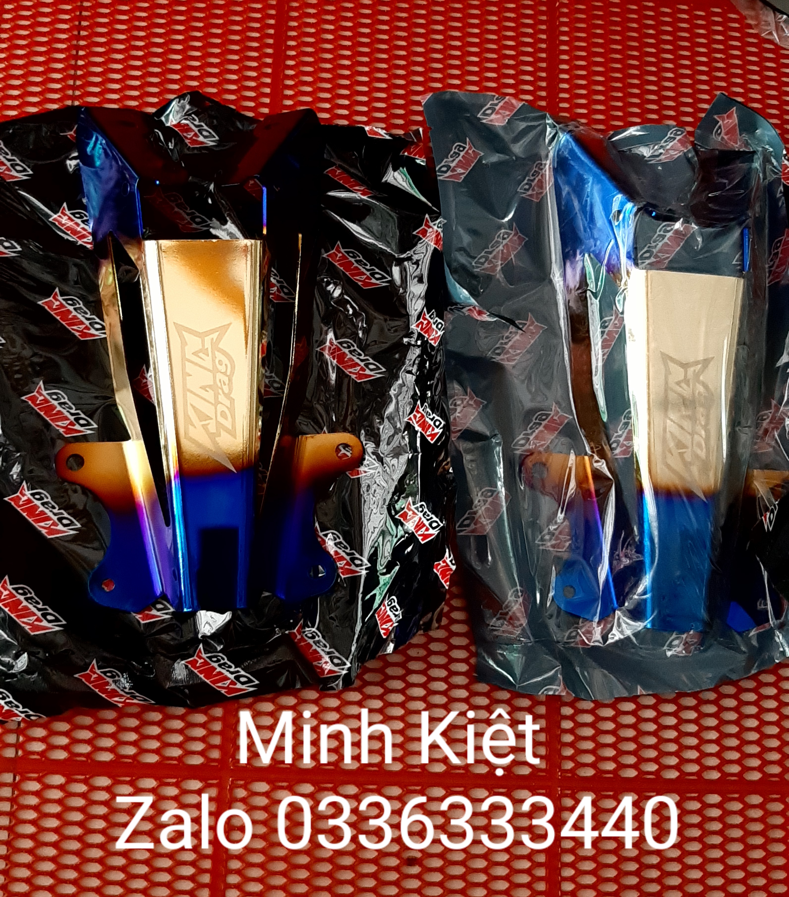 PASS  DÈ SAU BIỂN SỐ KINGDRAG CHO EX150 - MÀU TITAN
