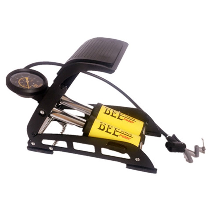 [ HÀNG NHẬP ] BƠM XE OTO XE MÁY 2 ỐNG J44B-01 BEE CAO CẤP BẢO HÀNH 1 ĐỔI 1