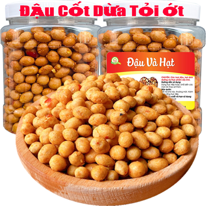 Đậu phộng cốt dừa tỏi ớt giòn ngon loại 1 hiệu tps