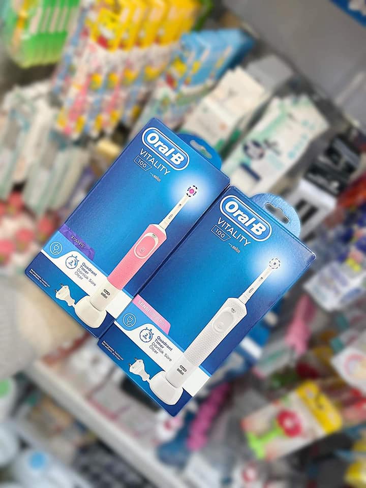 Bàn chải điện oral b vitality 100, 150