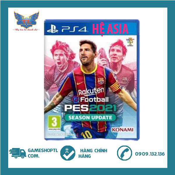 GAME PES 2021 CHO PLAYSTATION 4