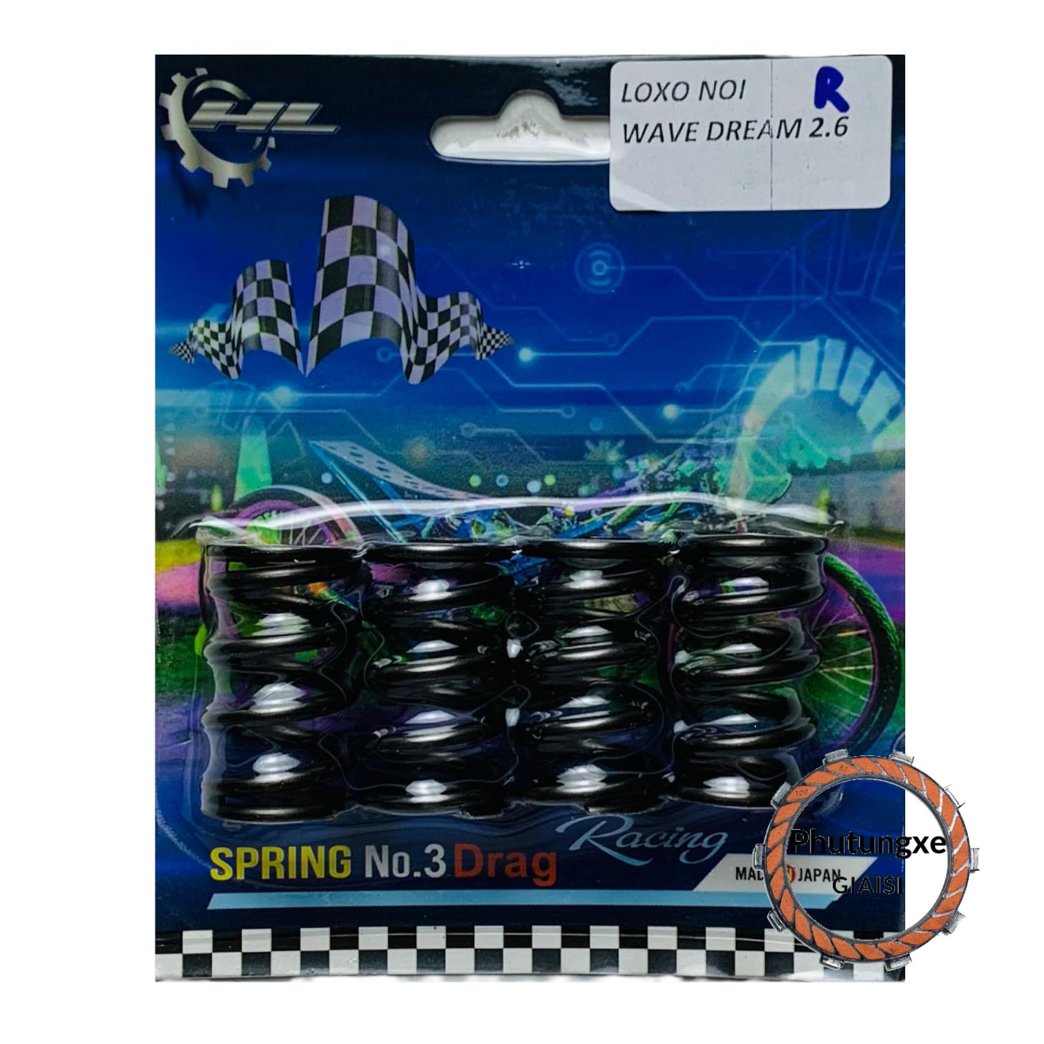 Lò xo nồi ckhl dream / wave / 2.5 / 2.6 / 2.8 đủ size