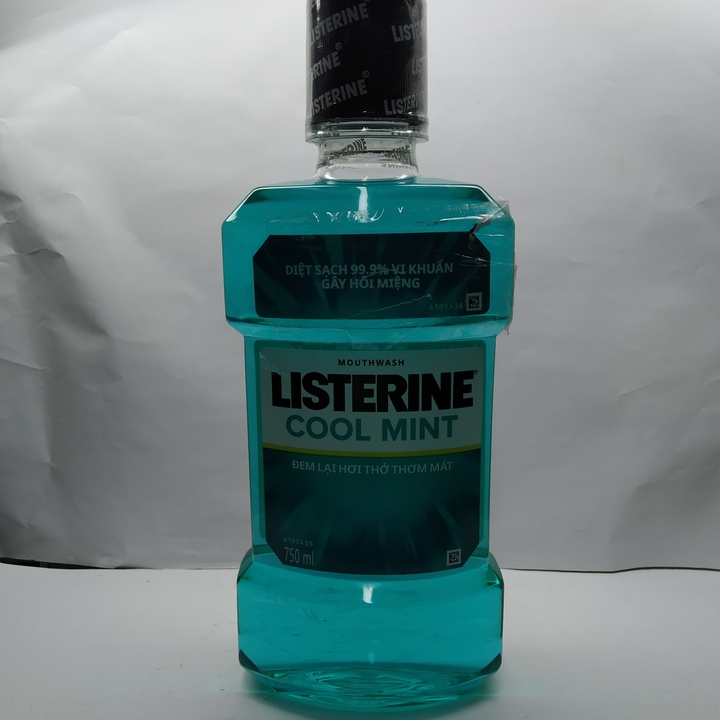 NƯỚC SÚC MIỆNG LISTERINE HƯƠNG BẠC HÀ - CHAI 750ML
