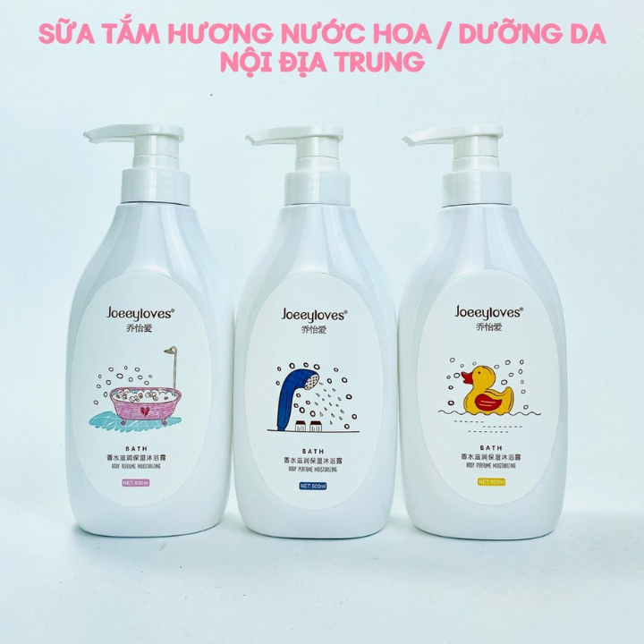 [MẪU MỚI] Sữa Tắm Dưỡng Ẩm Thơm Lâu Bath Yesnow 500ml Nội Địa Trung Siêu Hot