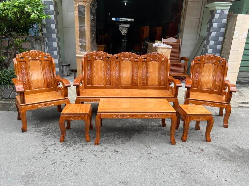 Bộ sa lông Kiếm gỗ căm xe, gỗ gõ đỏ ( Hàng đẹp )