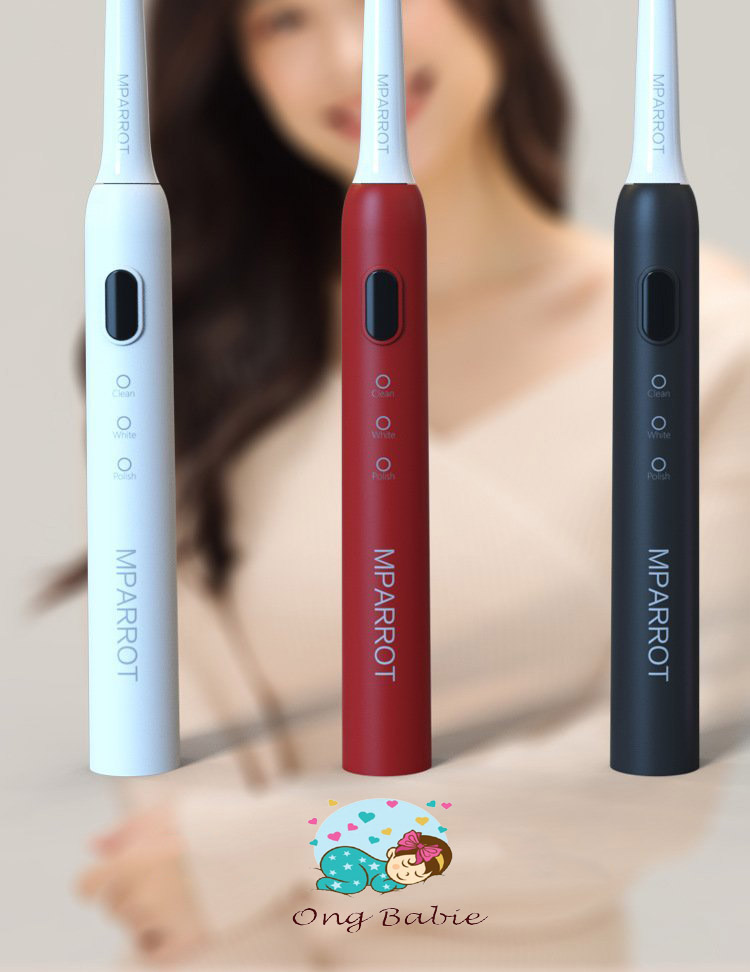 Bàn chải điện mparrot x100 - bàn chải đánh răng điện - bàn chải lông mềm - bàn chải điện cao cấp