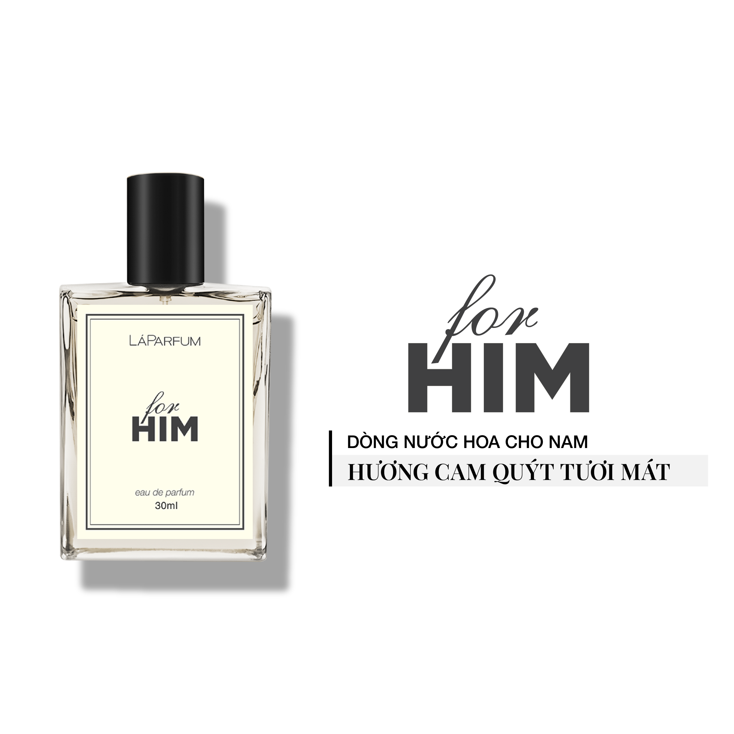 Nước hoa nam lá parfum for him 30ml