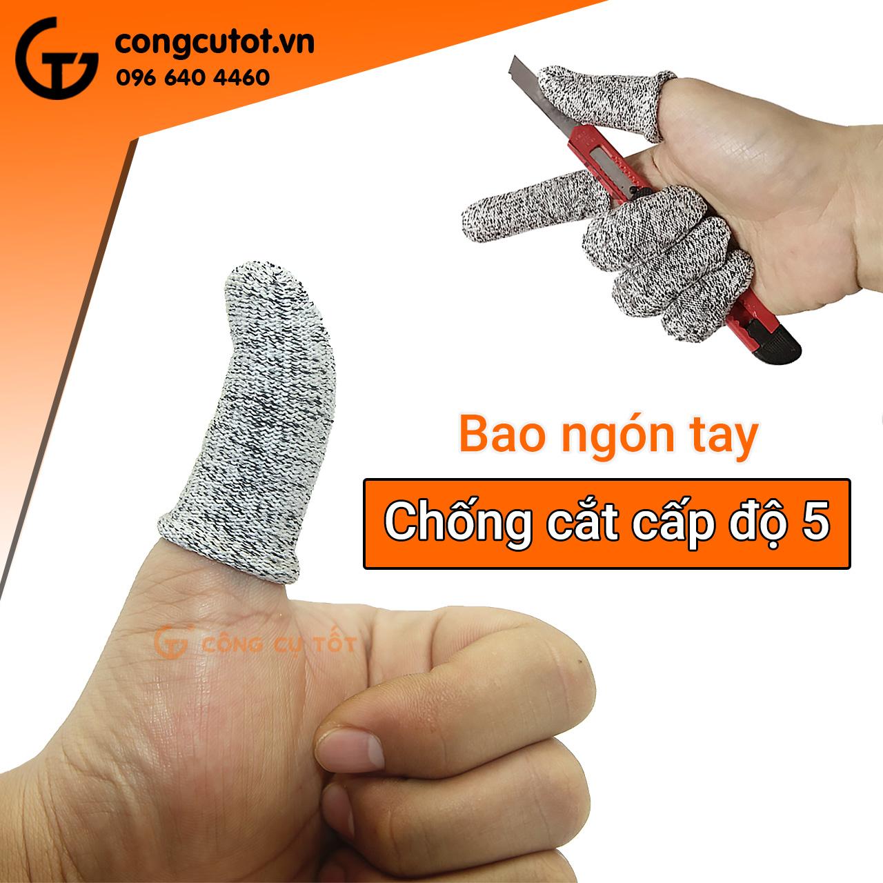 Bao ngón tay chống cắt cấp độ 5