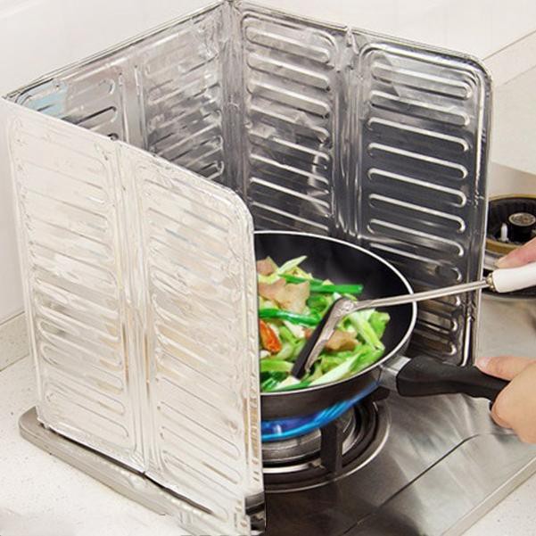 ( Rẻ vô địch ) TẤM CHẮN DẦU MỠ CHO BẾP - MIẾNG CHẮN BẾP GA - CHẮN GIÓ BẾP GA