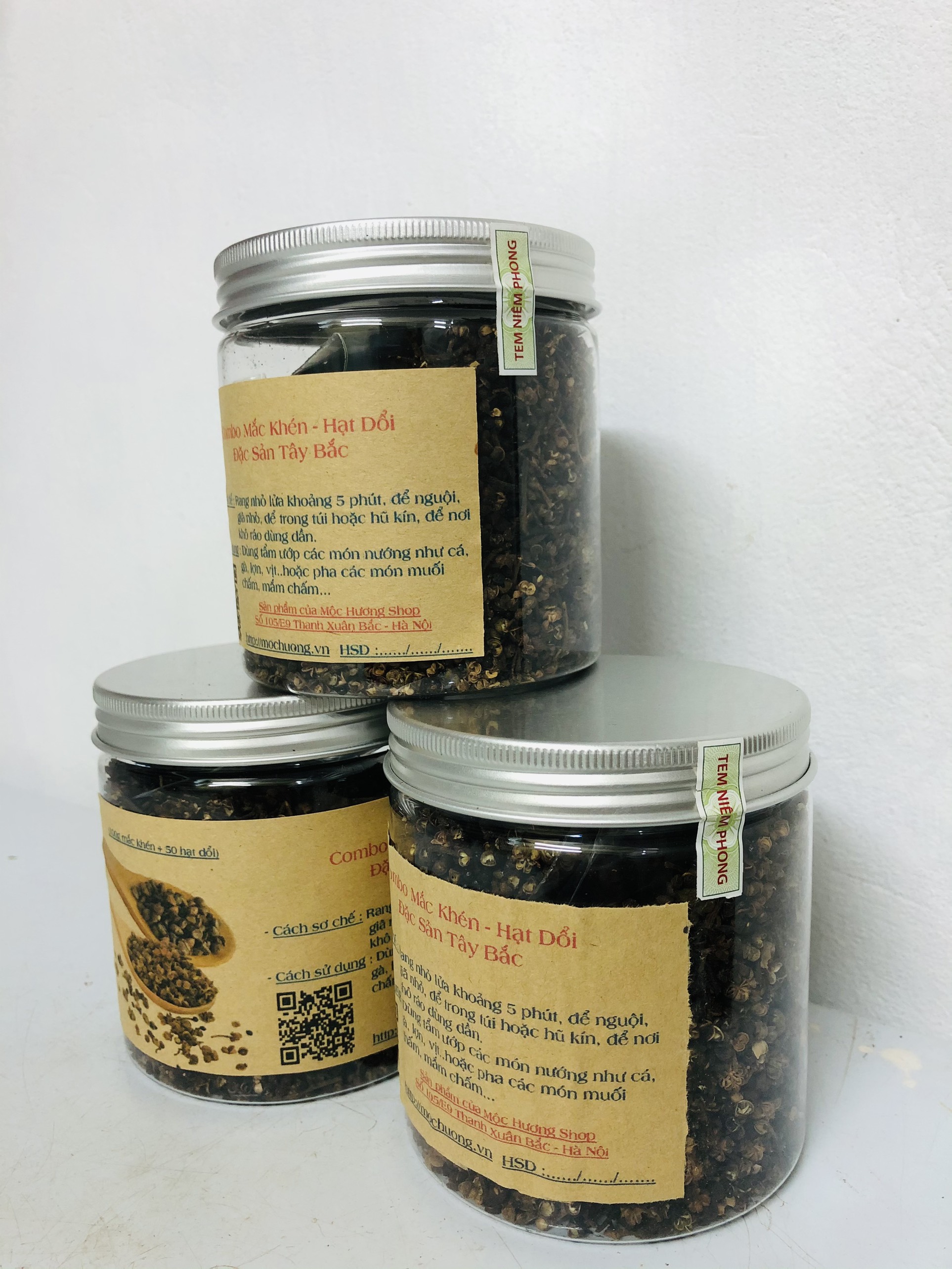 Combo 100g Mắc Khén + 50 Hạt Dổi