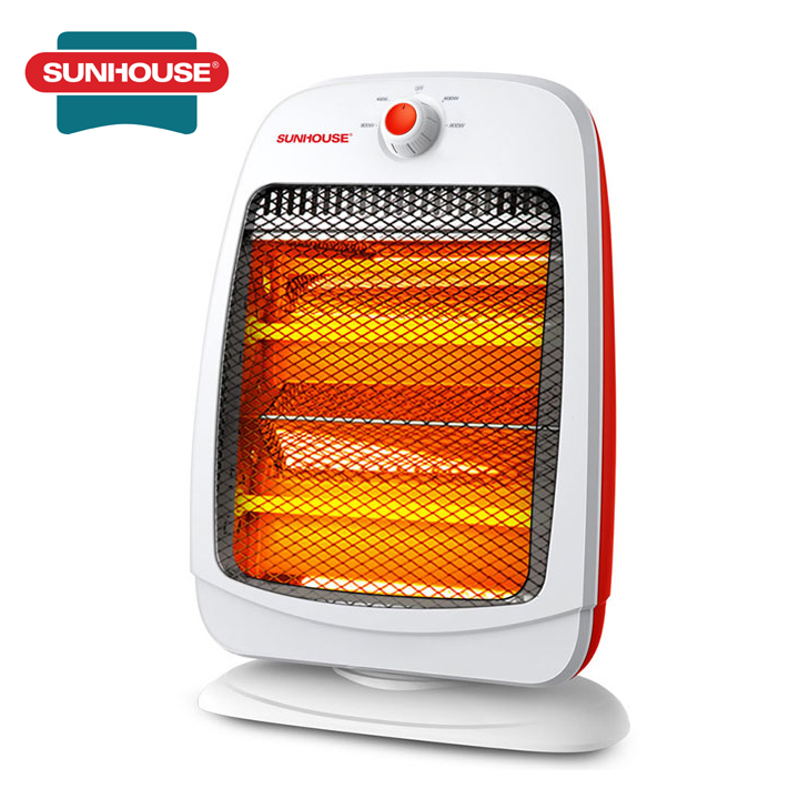 Máy Sưởi Điện Hồng Ngoại Sunhouse Shd7014 - Đèn Sưởi Ấm 2 Bóng Công Suất 800W, Bảo Hành 12 Tháng