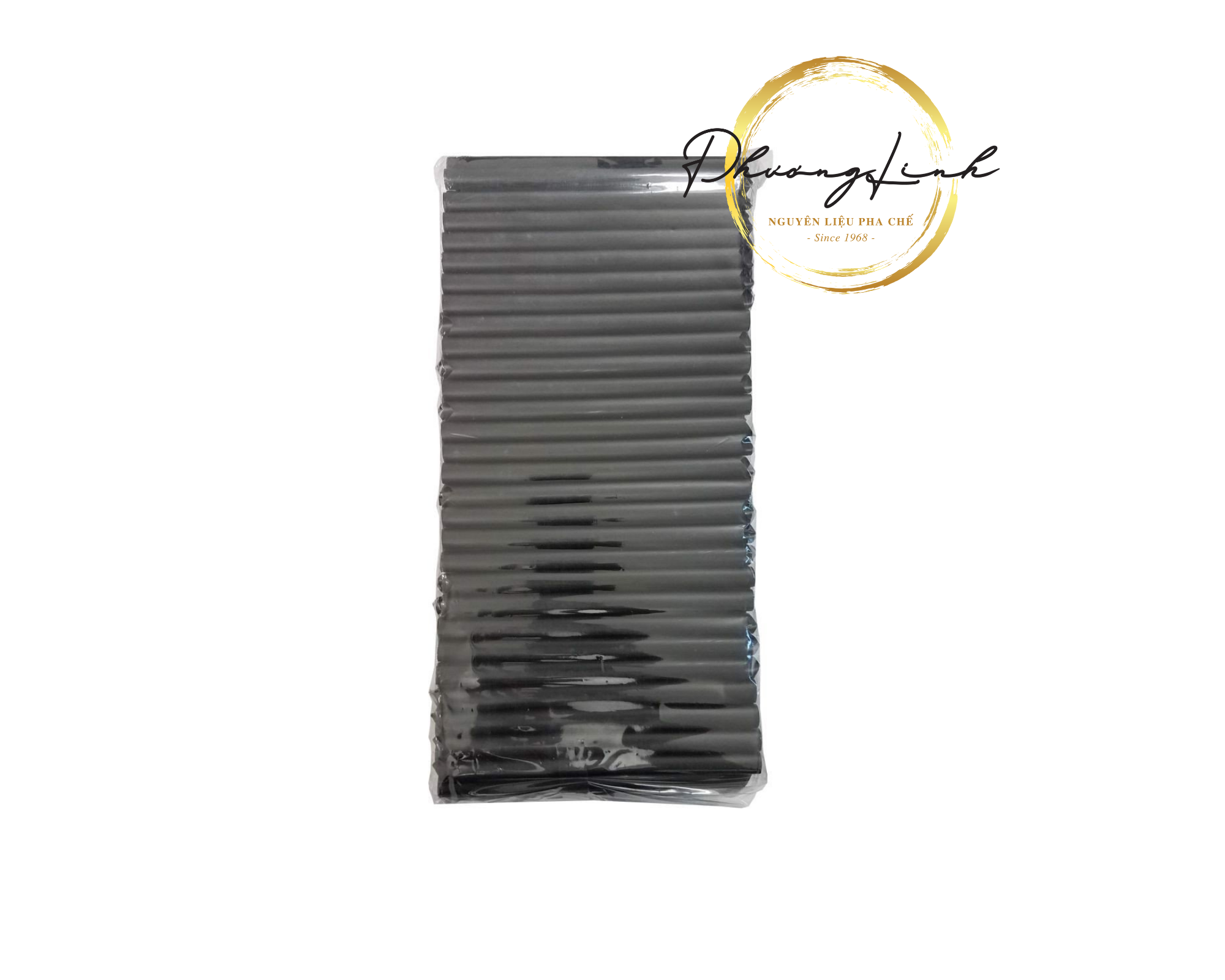 Ống Hút Nhựa Đen  Hút Trân Châu F12 Trọng Lượng Gói 500g Sản Phẩm Như Hình Mô Tả