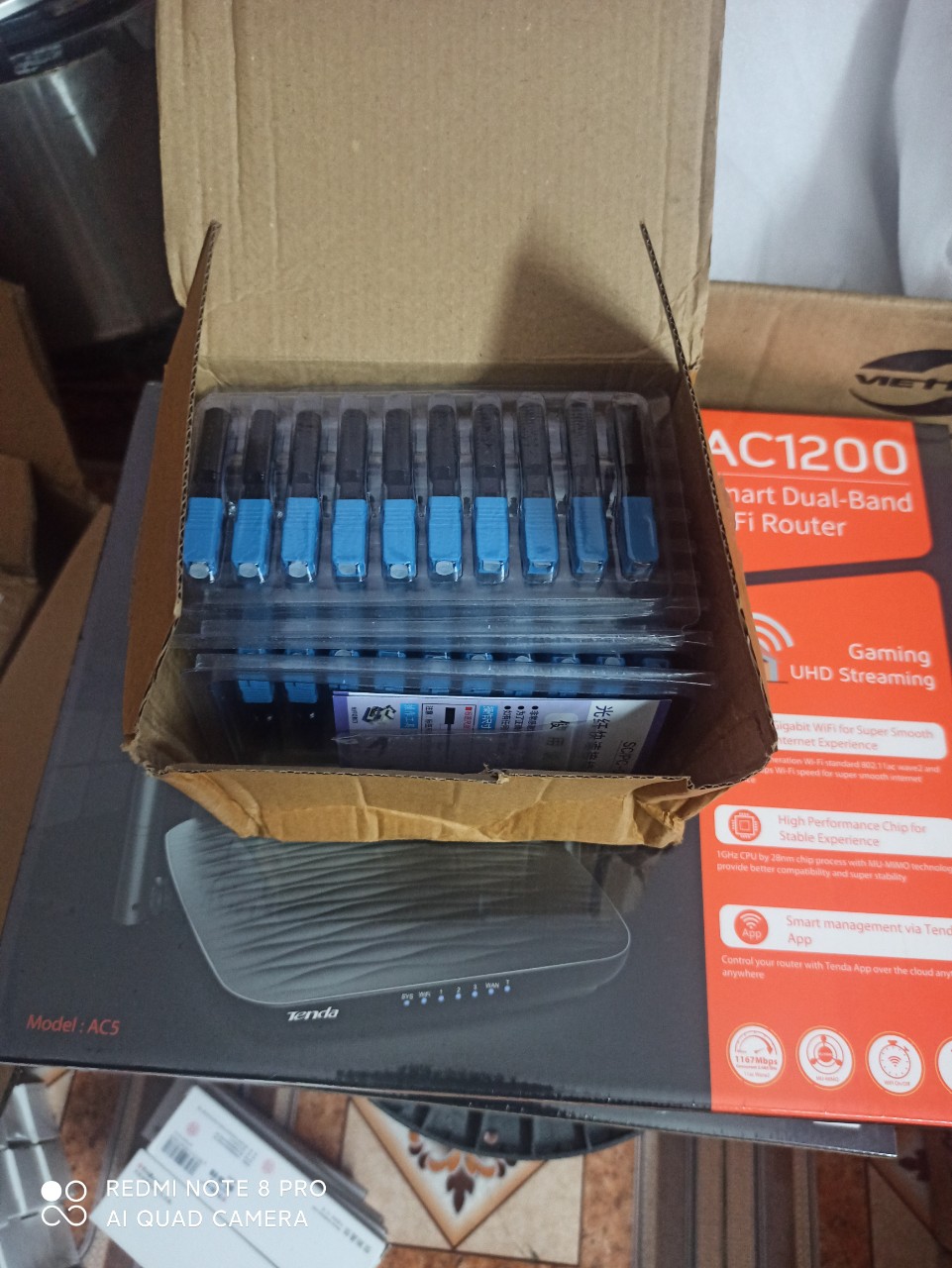 100 đầu fast connector đầu kết nối nhanh SC/UPC