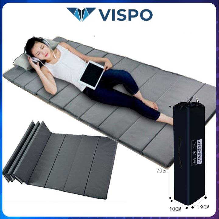 Đệm gấp văn phòng, nệm đơn gấp gọn trải sàn ngủ trưa văn phòng, nệm du lịch cắm trại