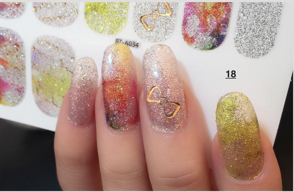 Nail art sticker dán móng tay N25
