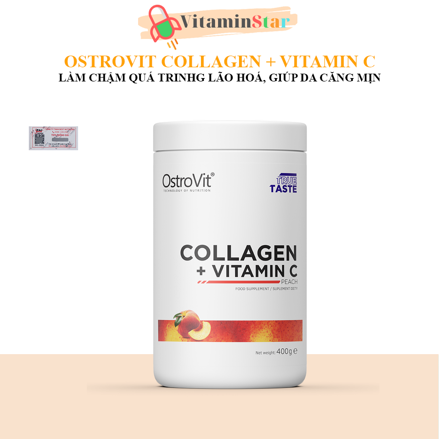 Ostrovit Collagen + Vitamin C 400g