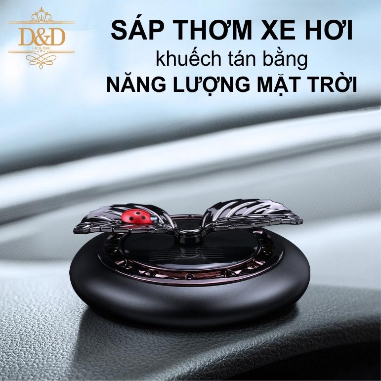Sáp thơm trang trí táp lô xe hơi, ô tô khuếch tán bằng năng lượng mặt trời - 3