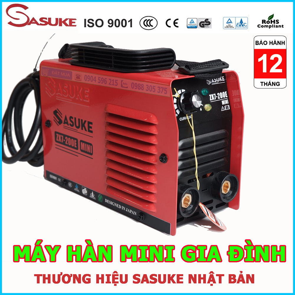 Máy hàn điện tử, máy hàn mini, máy hàn que, máy hàn mini 200E