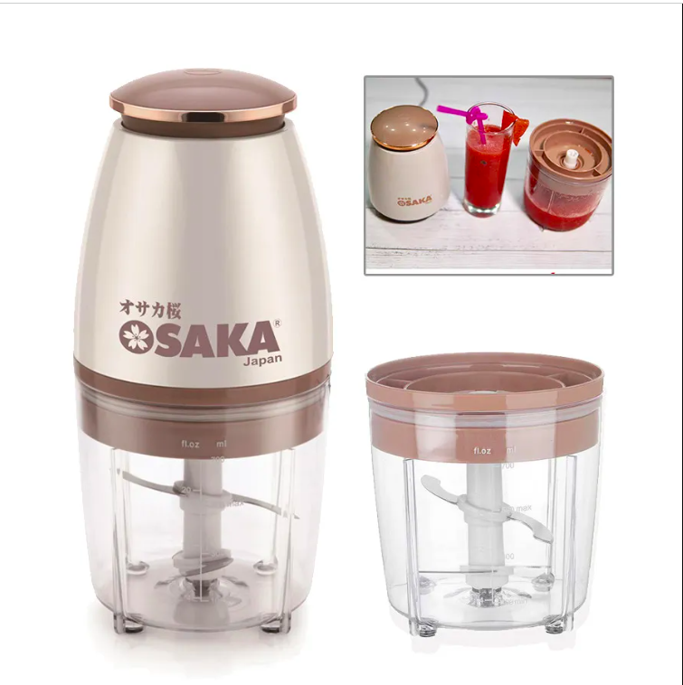 Máy Xay Đa Năng Osaka Nhật Bản - Máy Xay Sinh Tố, Thịt Cao Cấp - Lưỡi Dao Lớn Không Gỉ