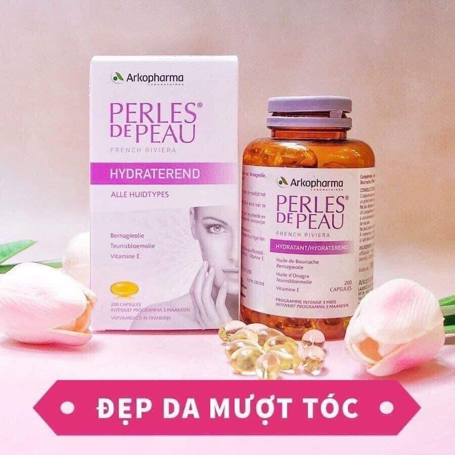 Viên uống đẹp da Perles de Peau 200 viên Pháp