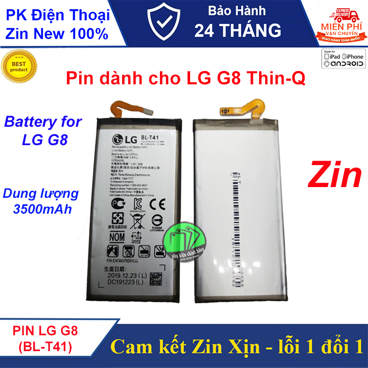 Pin LG G8 ThinQ (BL- T41) 3500mAh Chính Hãng nguyên SEAL, Đúng Chất Lượng - BH 2 năm