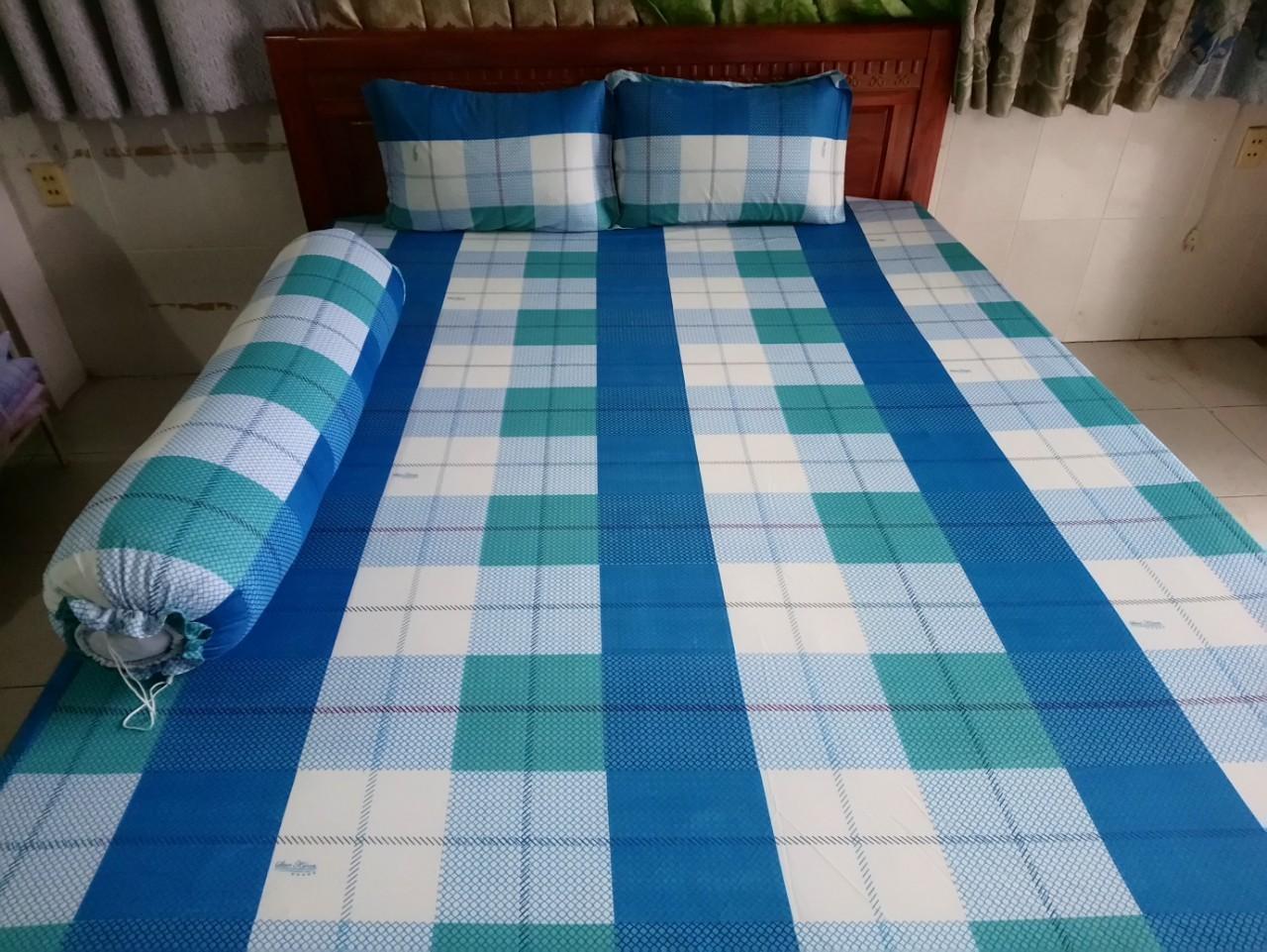 Bộ dra thun lạnh hàn quốc 1m8 x 2m