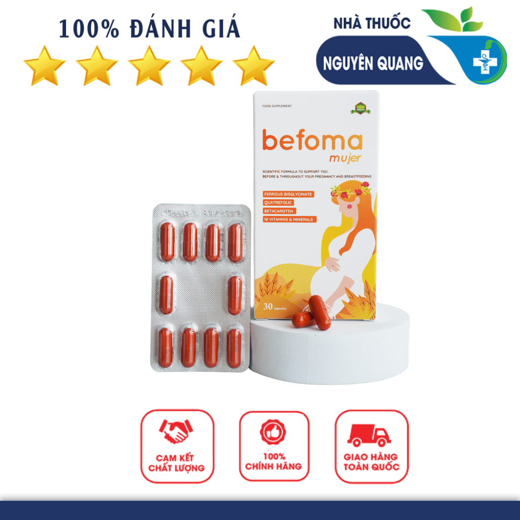 Vitamin tổng hợp cho bà bầu Aplicaps Befoma