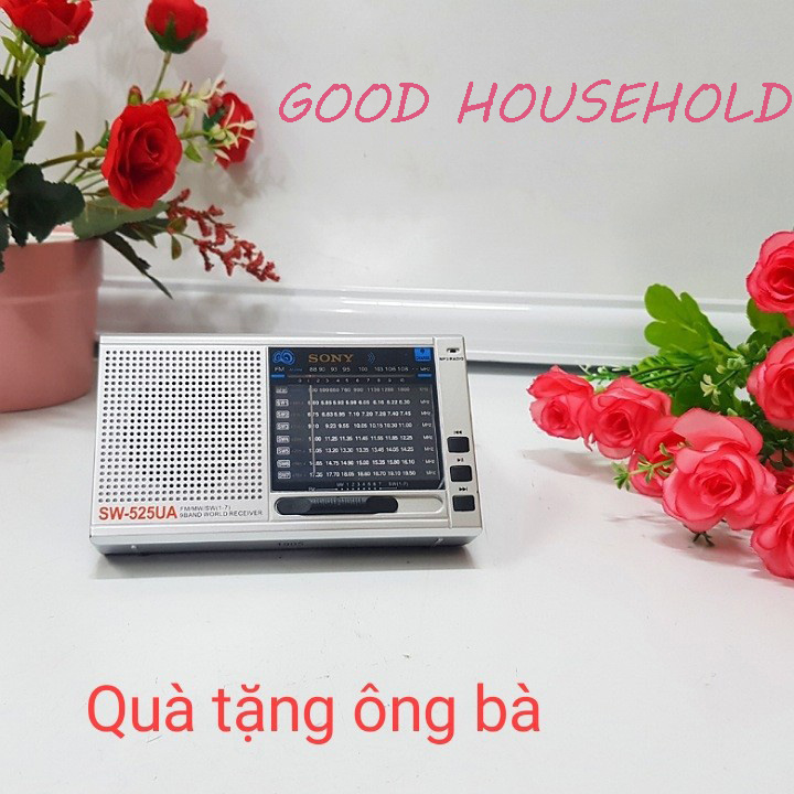[HCM][ MÓN QUÀ Ý NGHĨA ] ĐÀI RADIO SW-525U Đa Chức Năng Nghe Nhạc Qua Mp3Thẻ NhớĐài Fm Đa Năng-Loa Nghe Nhạc Chạy Thẻ Nhớ Usb Siêu Chất-Máy Nghe Nhạc Cao Cấp SW-525UHỗ Trợ Nghe Nhạc MP3Trực Tiếp Từ USB.Nghe Radio Ðuợc Nhiều Kênh