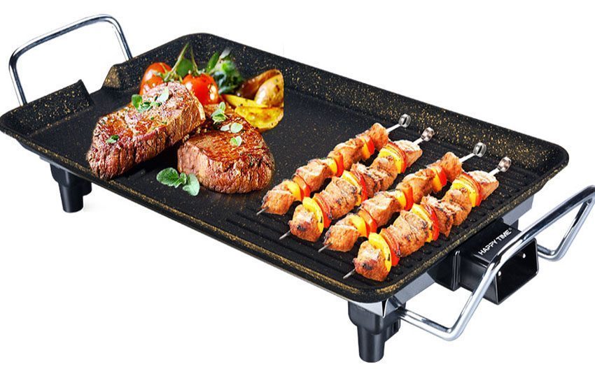 Bếp nướng điện không khói SUNHOUSE SHD4607-Bữa ngon cho gia định bạn-có chế độ ngắt tự động. hàng chính hãng