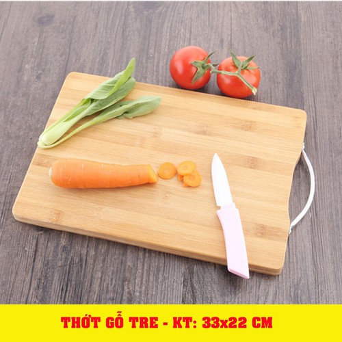 Thớt gỗ tre tự nhiên
