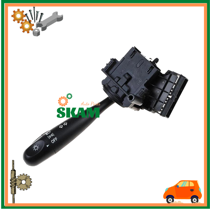 Công tắc xi nhan/ pha cốt/ cos hyundai getz, click, msp: 934101c000,934101g000