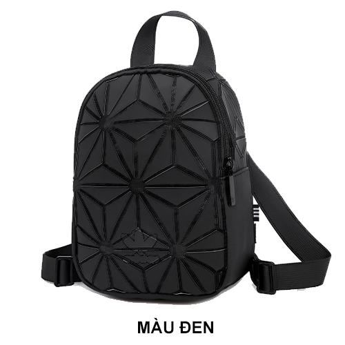 [HCM]Balo thời trang mini phản quang/dạ quang 3D