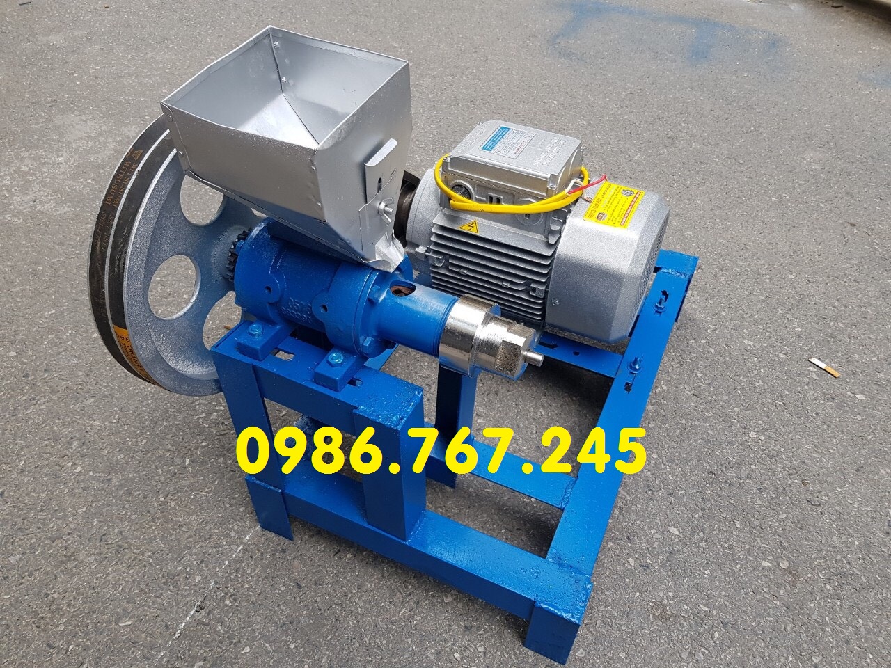Máy nổ bỏng ngô gạo đầu nổ 7 béc dùng điện 1 pha gia đình nổ ra 7 loại bỏng khác nhau
