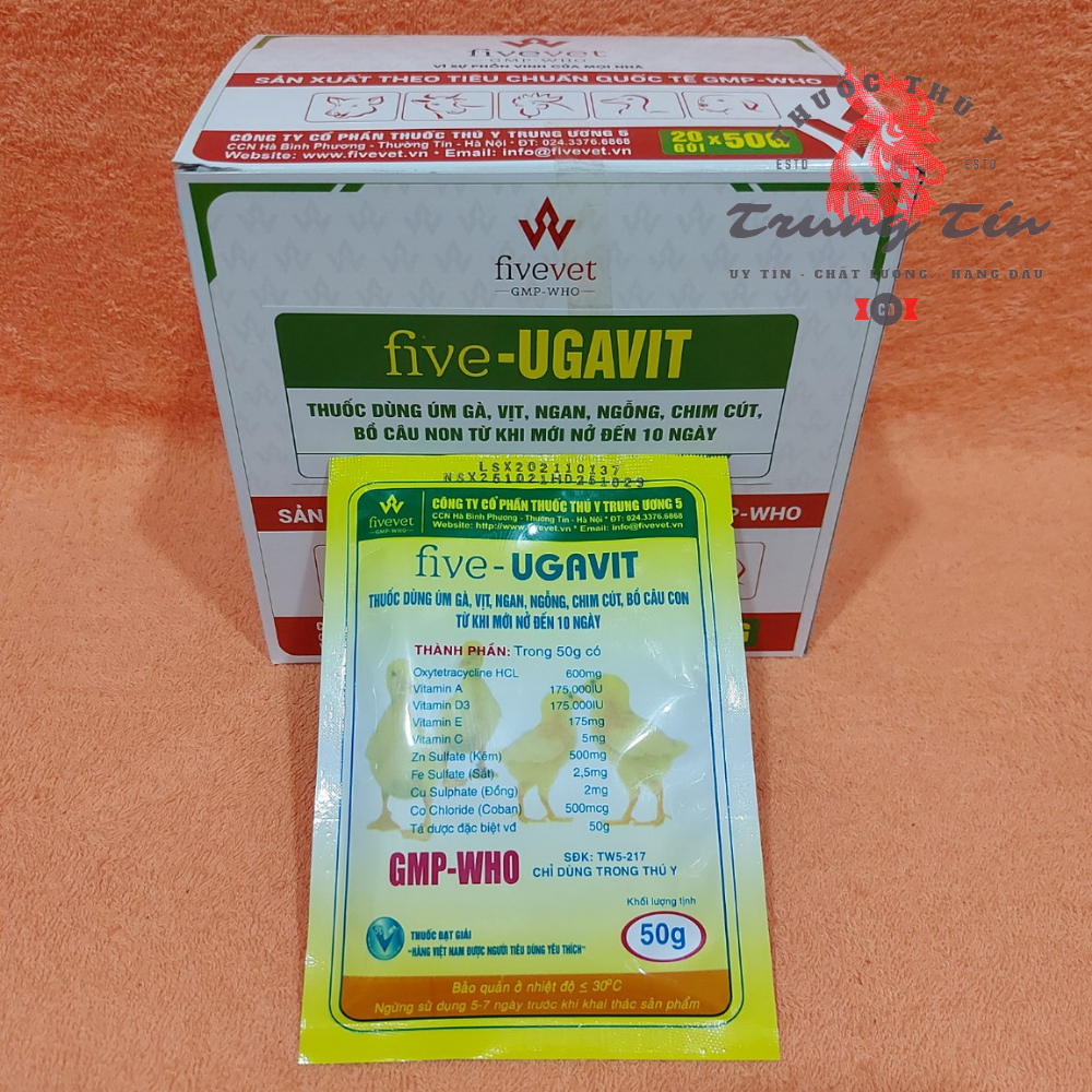 HCM - THUỐC ÚM GÀ - VỊT CON (cao cấp của công ty trung ương 5) - 1 gói / 50 gram