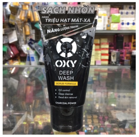 Sữa rửa mặt tác động sâu dành cho nam Oxy Deep Wash tuýp 50g