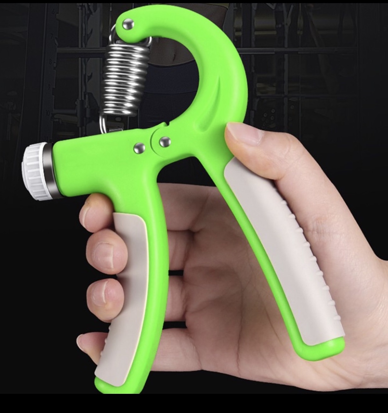 Dụng cụ tập gym tập tay, kìm bóp tập lực tay chữ A có lò xo điều chỉnh lực 5-60kg tập cơ ngón tay hiệu quả.