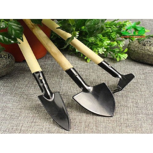 Bộ dụng cụ làm vườn mini 3 món loại 1