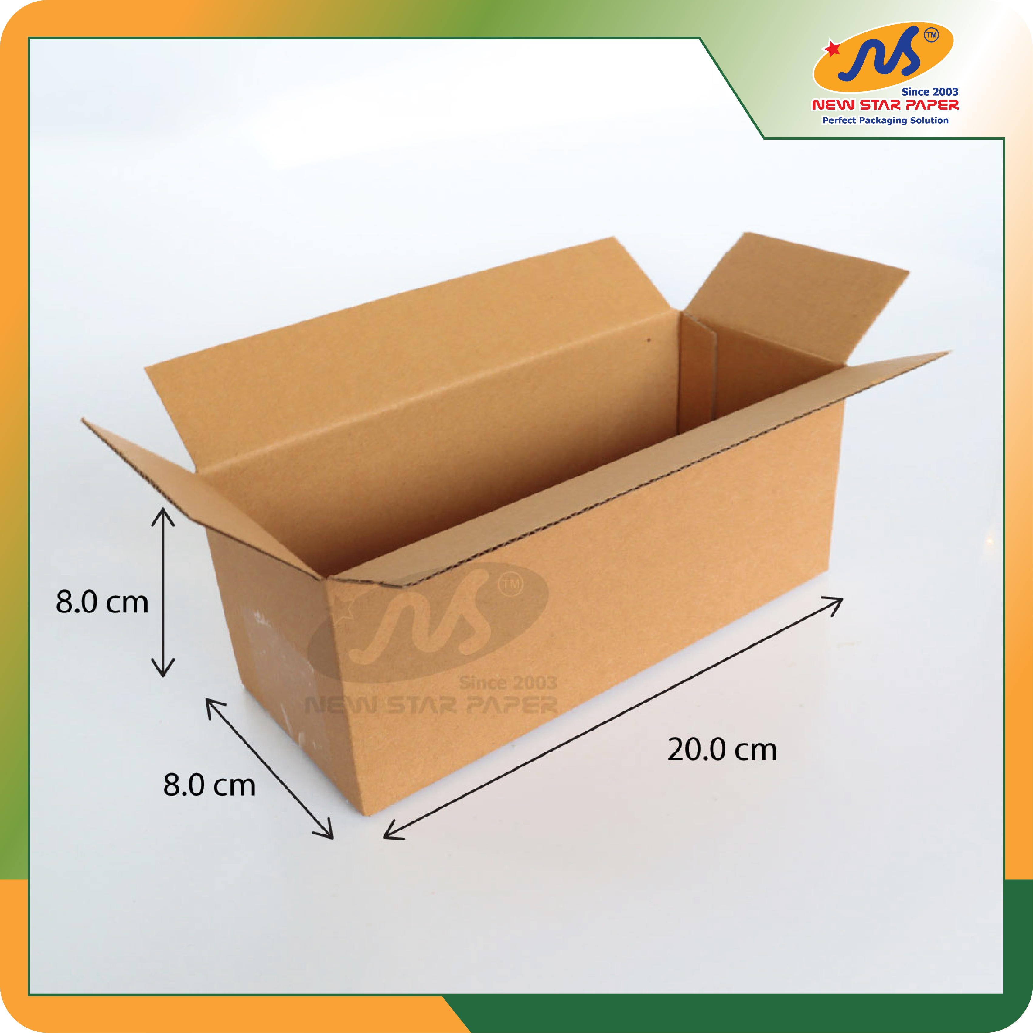 20x8x8cm - Bó 20 hộp giấy thùng carton