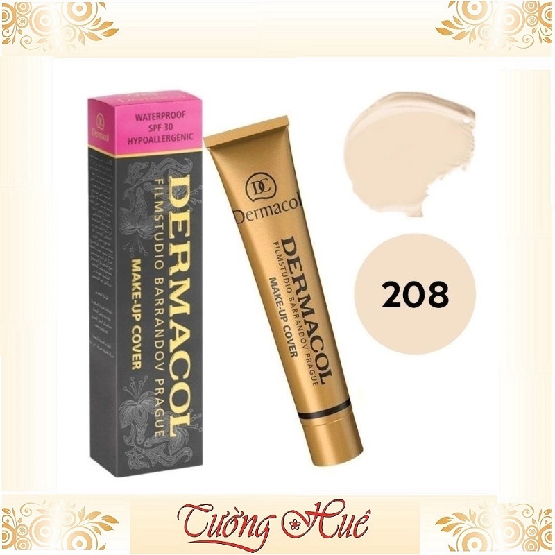 Kem Che Khuyết Điểm Dermacol Waterproof SPF30 - 30g