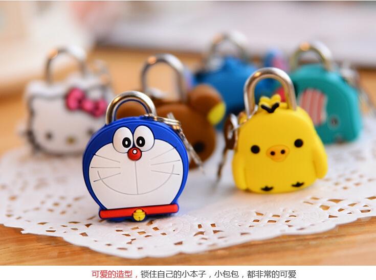 Ổ khóa mini hình thú dễ thương cao cấp
