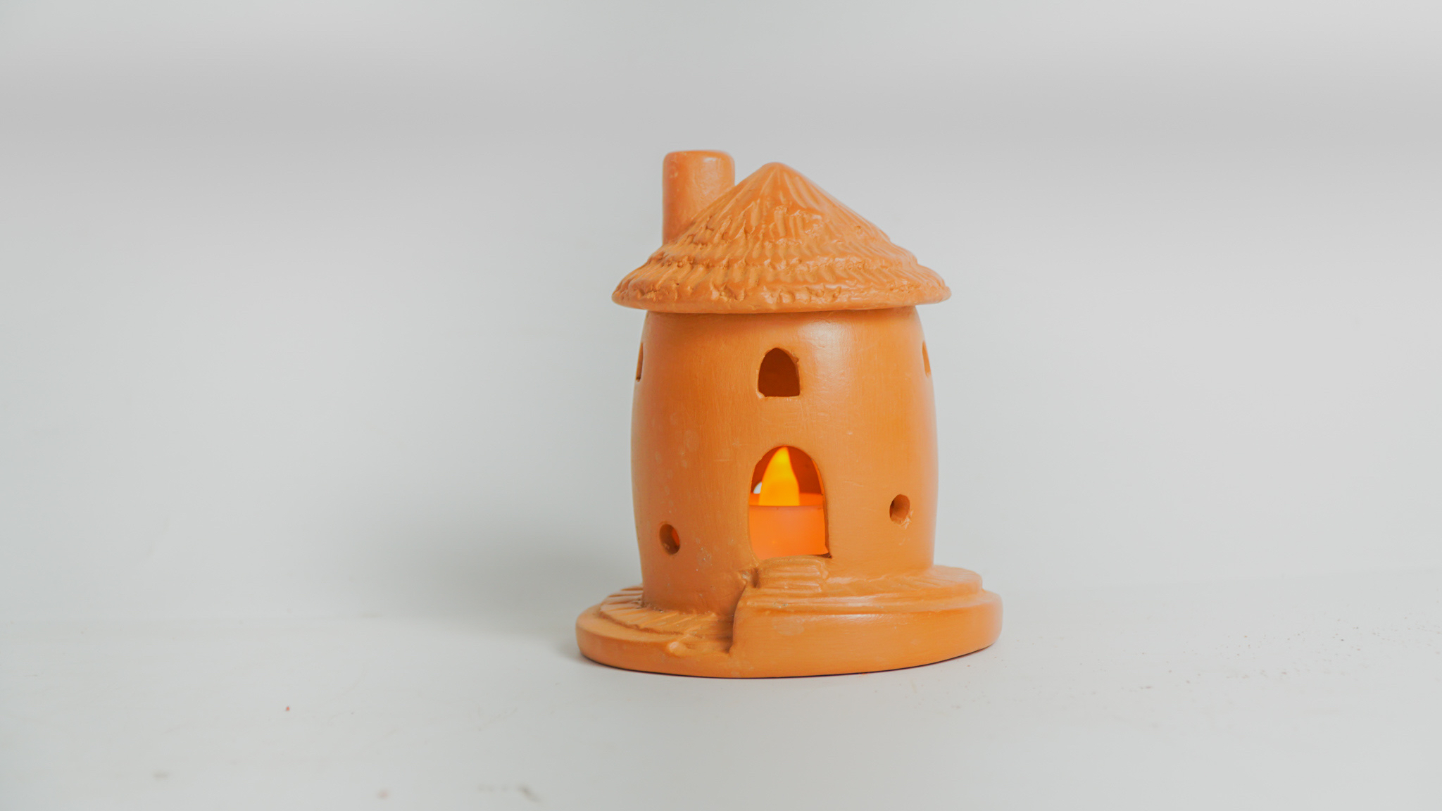 Đèn đốt nến hình ngôi nhà - dn27