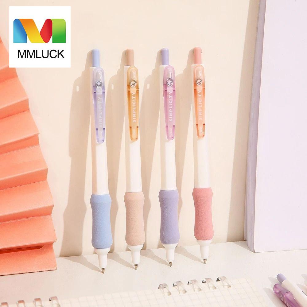 Mmluck bút bấm văn phòng đồ dùng học tập bút văn phòng phẩm viết bút chì tự động bút chì đẩy bút chì ngòi kim bảo vệ mềm bút chì cơ học