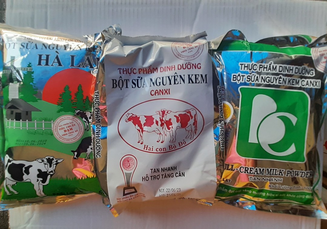 1.5kg bột sữa nguyên kem canxi hiệu bích cơ