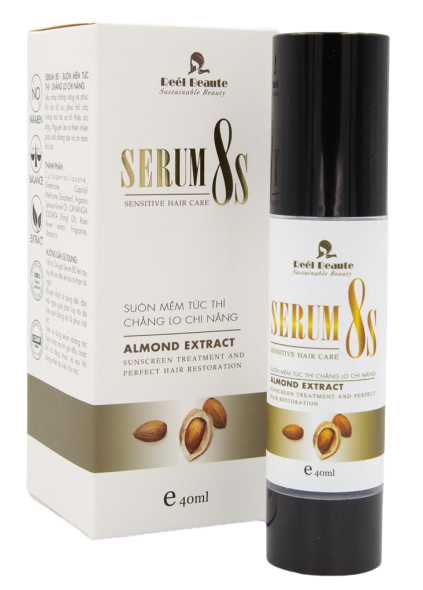 [Combo] Dầu gội túi lọc thảo dược Reél Beaute kèm serum dưỡng tóc 8s lớn