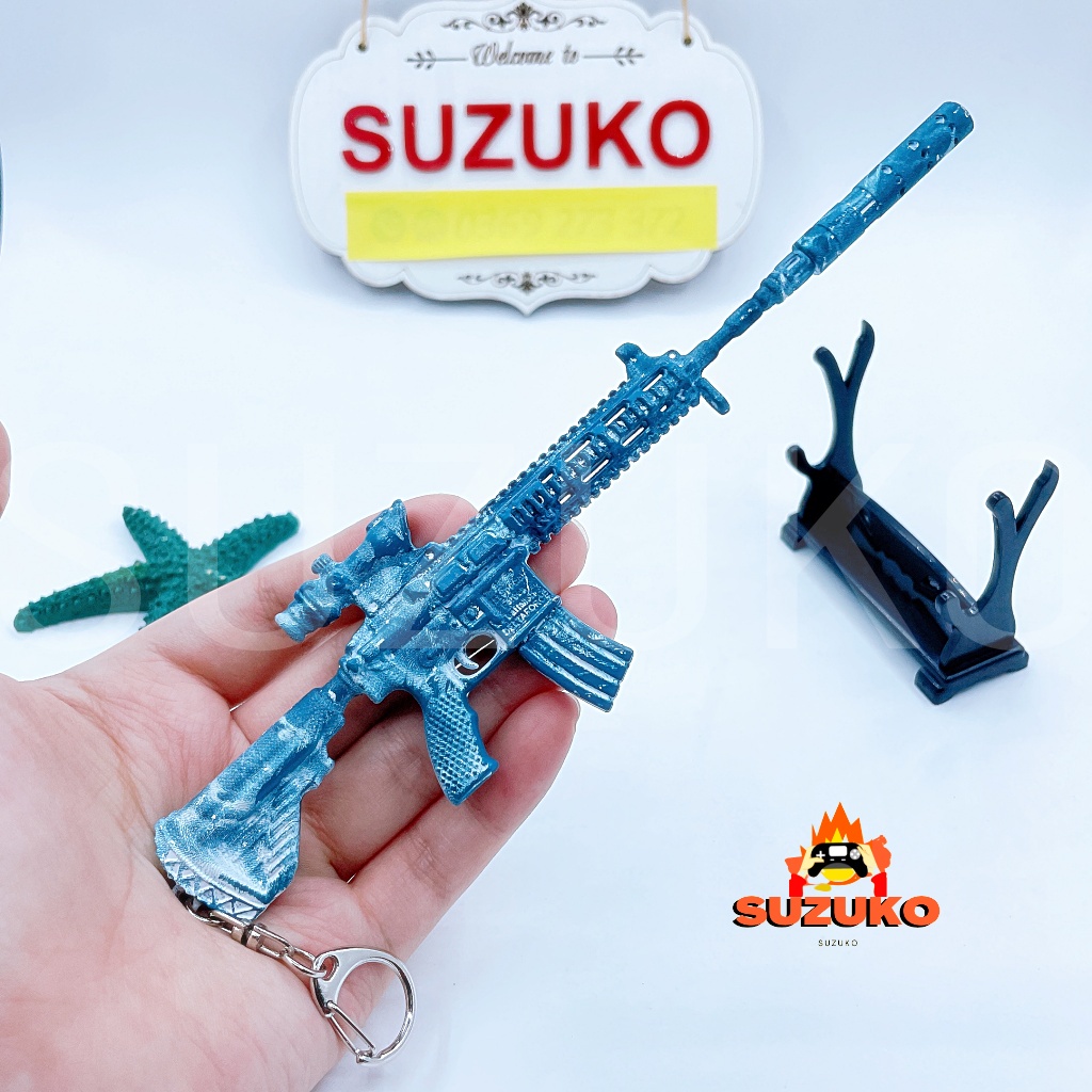 Mô Hình Súng PUBG  AK47  Blue Mô Hình