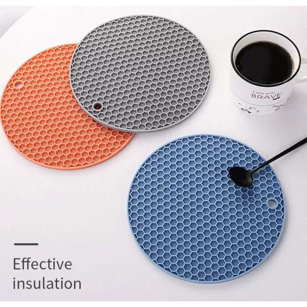 Lót Nồi Silicon Chống Nóng Chịu Nhiệt Phong Cách Bắc Âu , TKHOME.