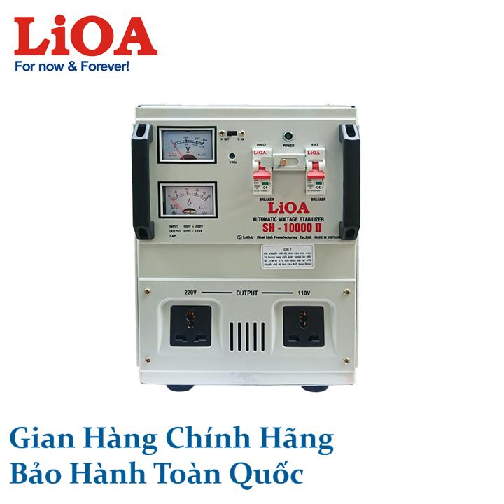 Ổn áp 1 pha lioa sh-10000ii