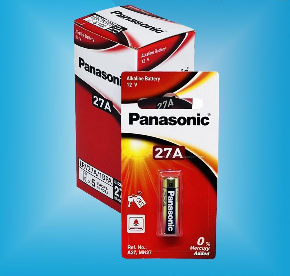 Pin A27 Panasonic 12v alkaline chính hãng thay pin cửa cuốn