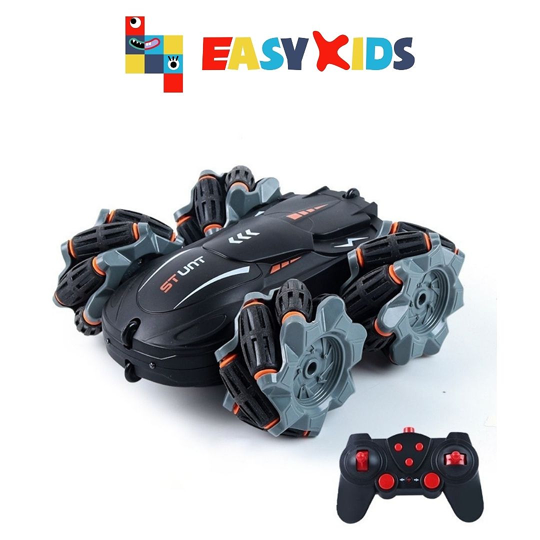 Xe ô tô địa hình điều khiển từ xa, xe địa hình xoay 360 độ stunt car